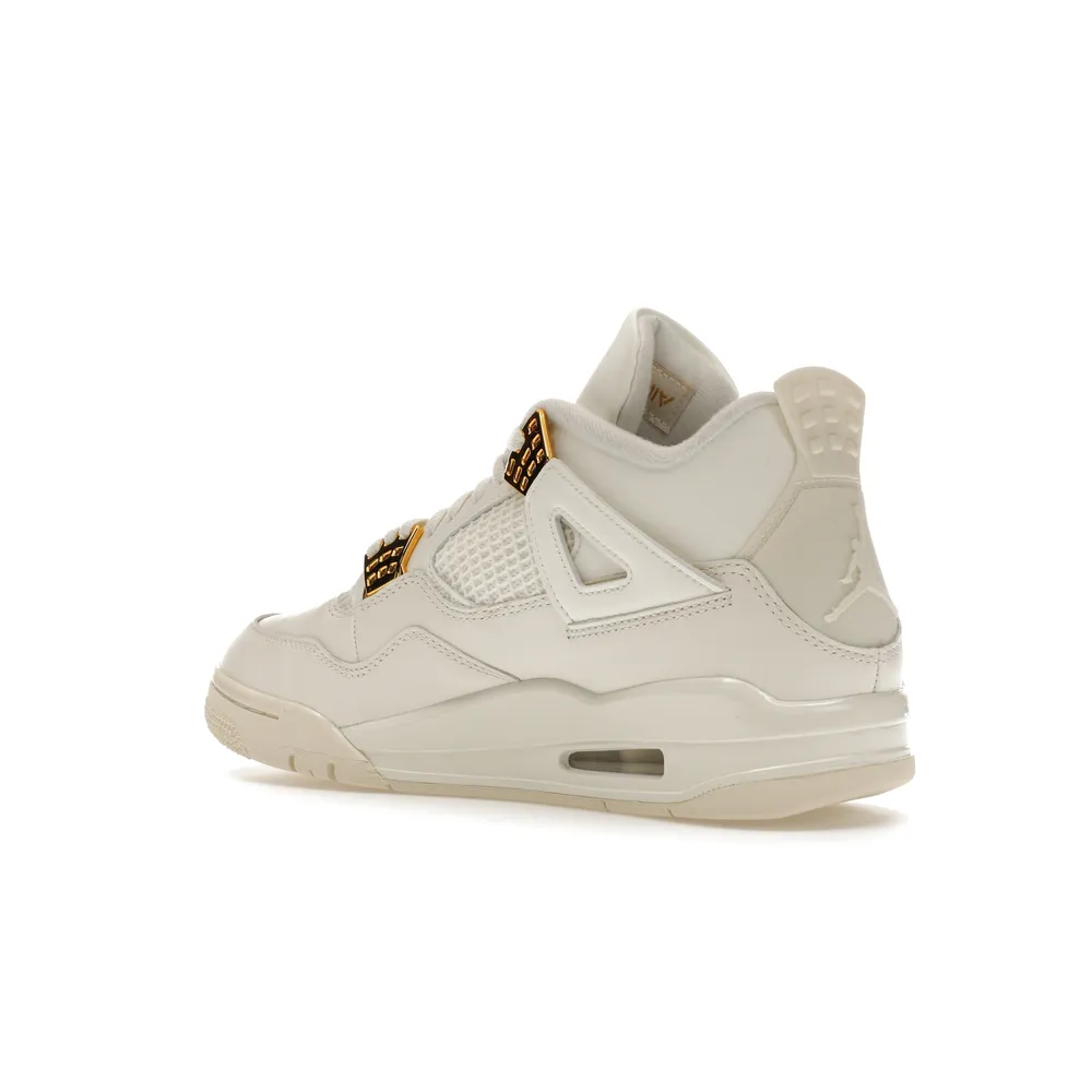 Jordan 4 Retro Metallic Gold (Women's)