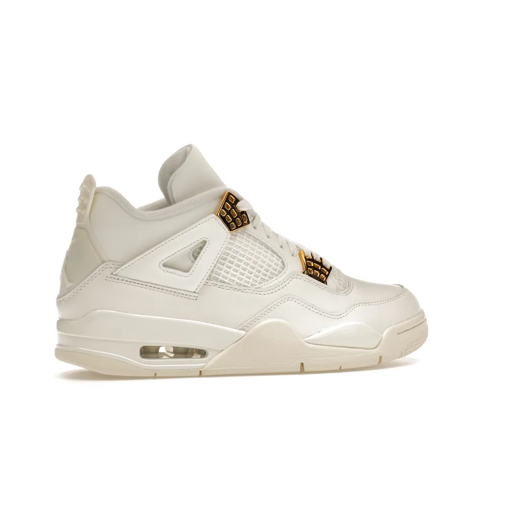 Jordan 4 Retro Metallic Gold (Women's)