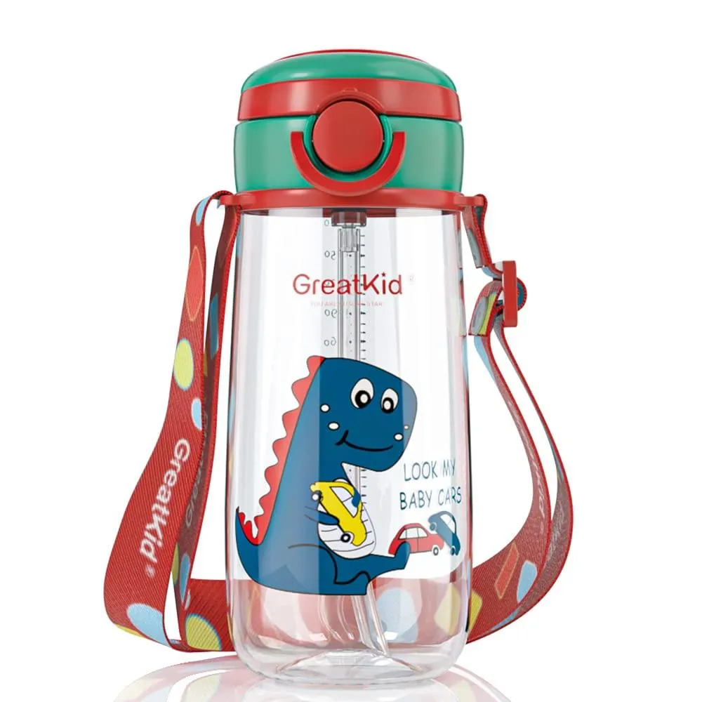 Kids Water Drinking Bottle,BPA Free Leak Proof 500ml Drinking Bottle