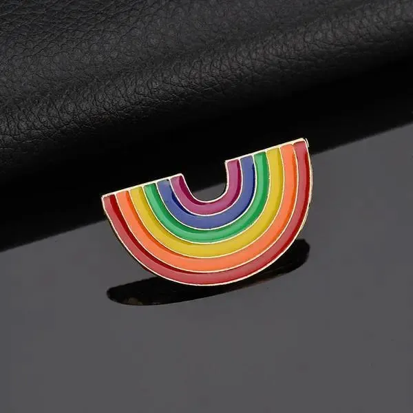 LGBTQ  Pride Rainbow Enamel Pin