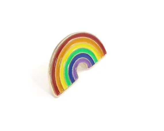 LGBTQ  Pride Rainbow Enamel Pin