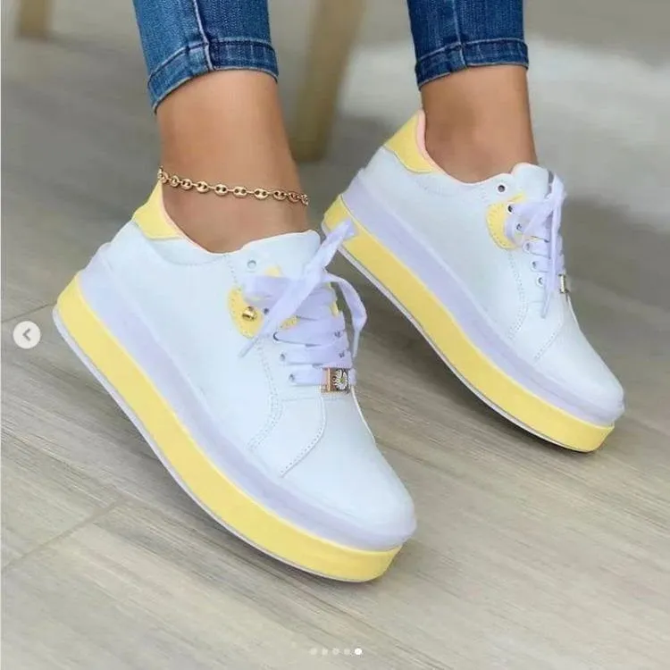 LovelyRLovely Women's Platform Casual Sneakers