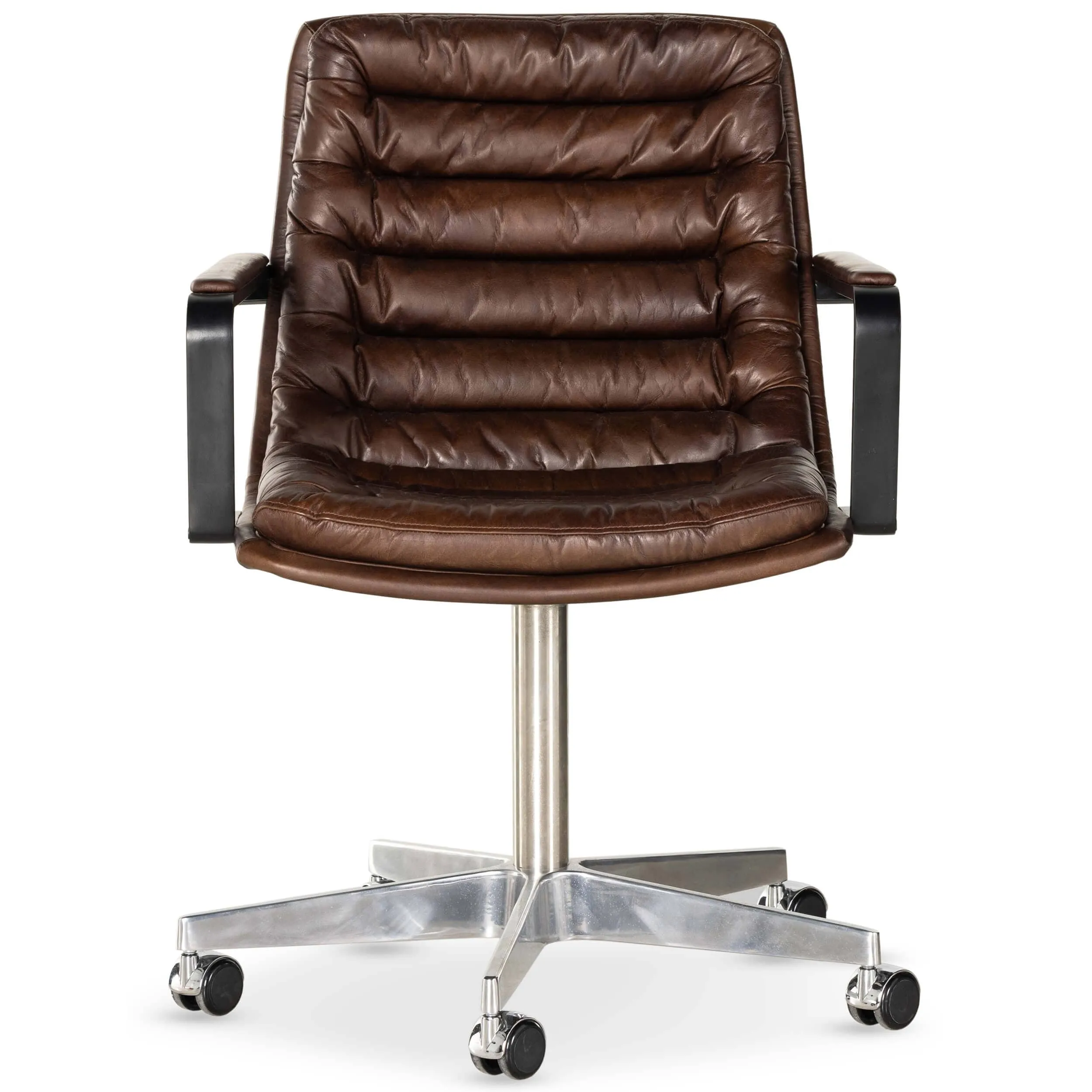 Malibu Arm Desk Chair, Antique Whiskey