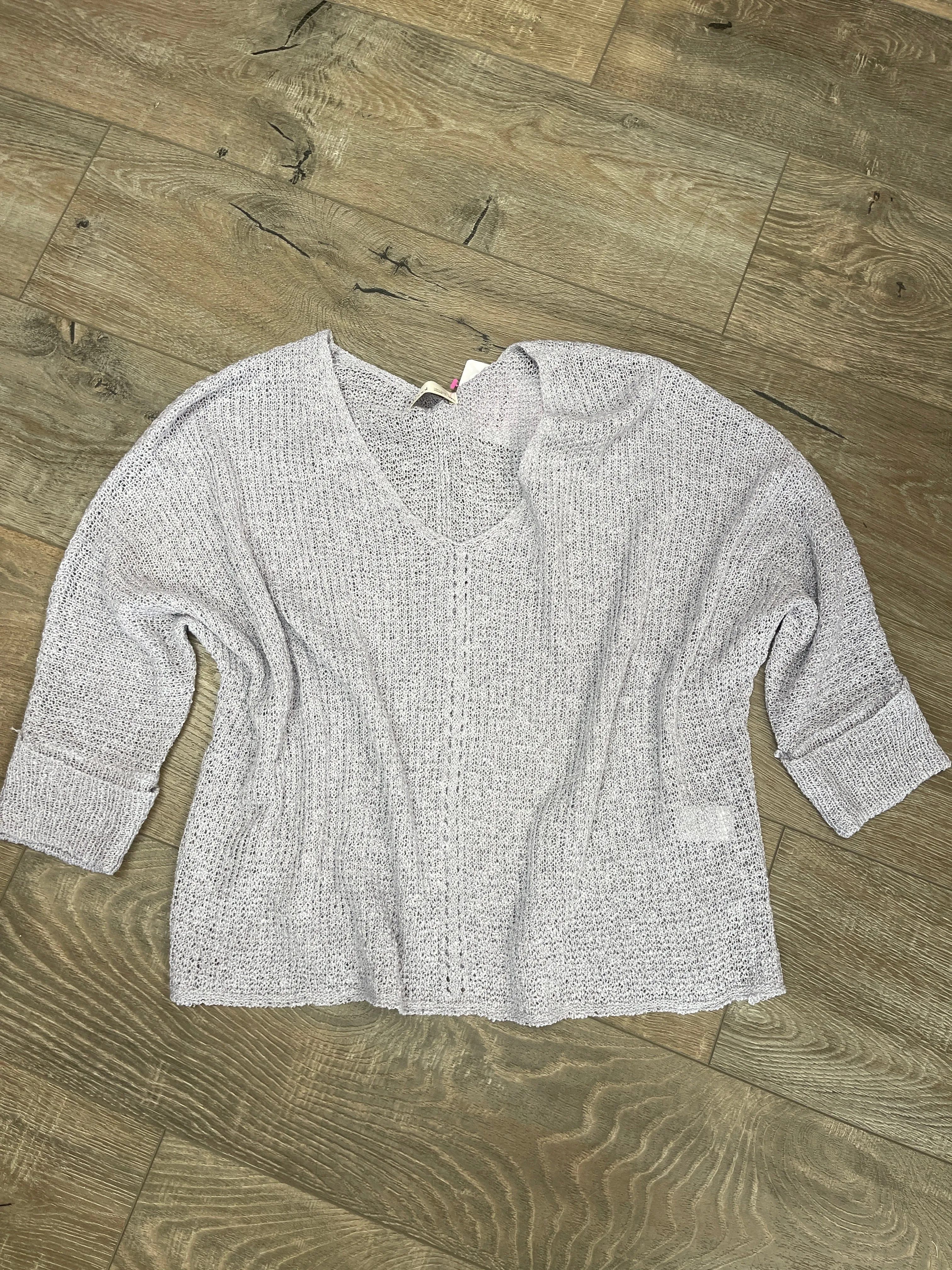 May Mesh Sweater Top