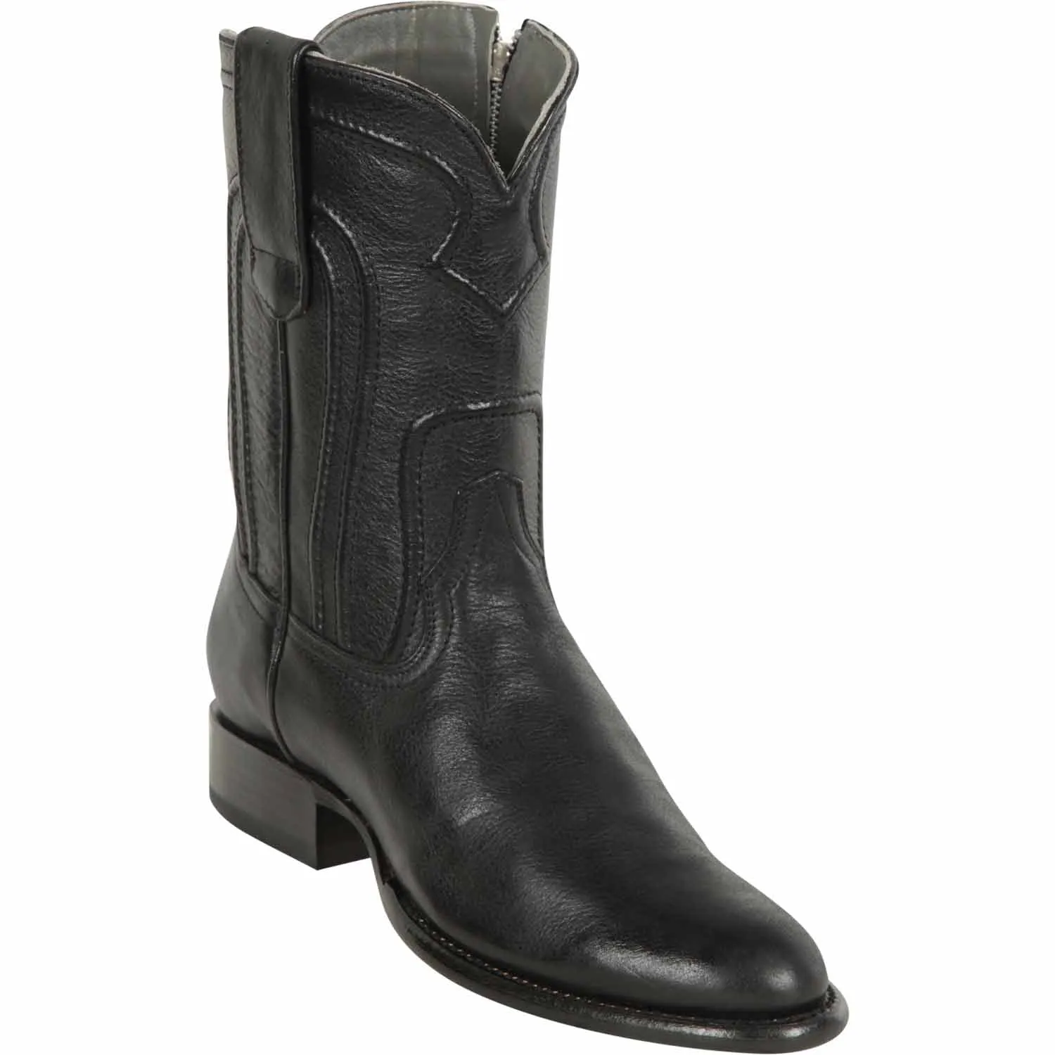 Men's Los Altos Leather Roper Toe Boots 69Z21