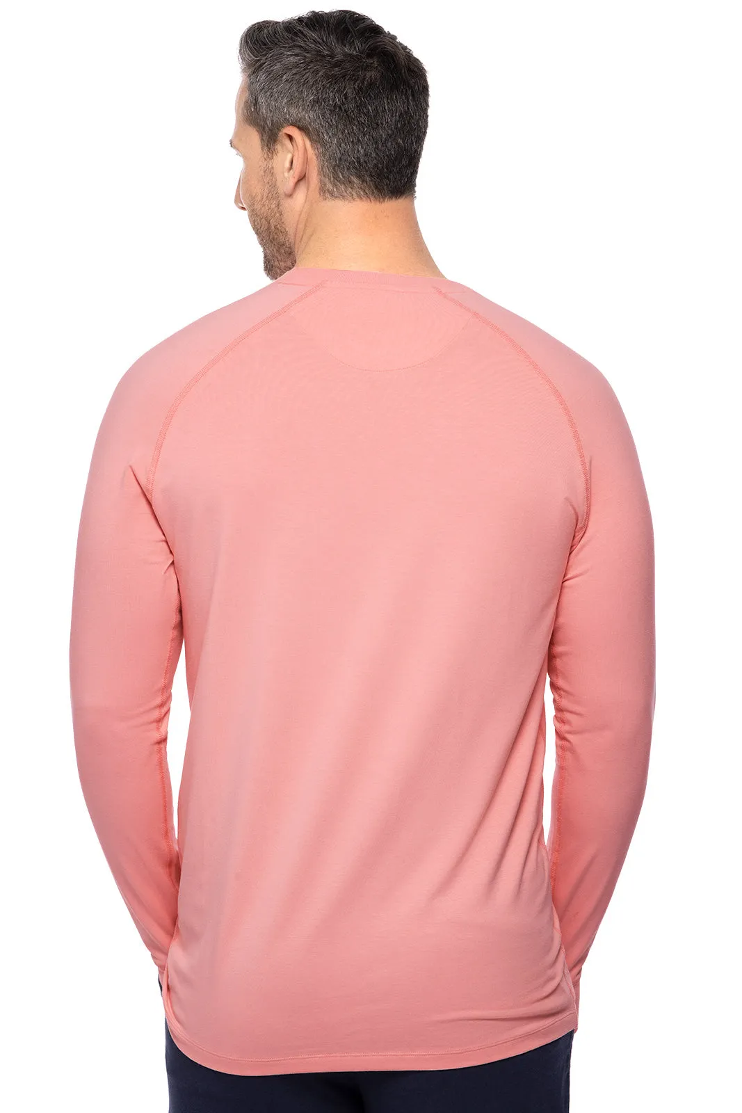 Men's LumaLeo Long Sleeve T-Shirt  |  Peachy Pink