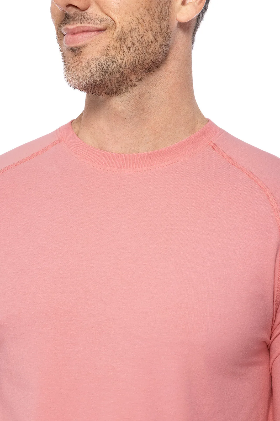 Men's LumaLeo Long Sleeve T-Shirt  |  Peachy Pink