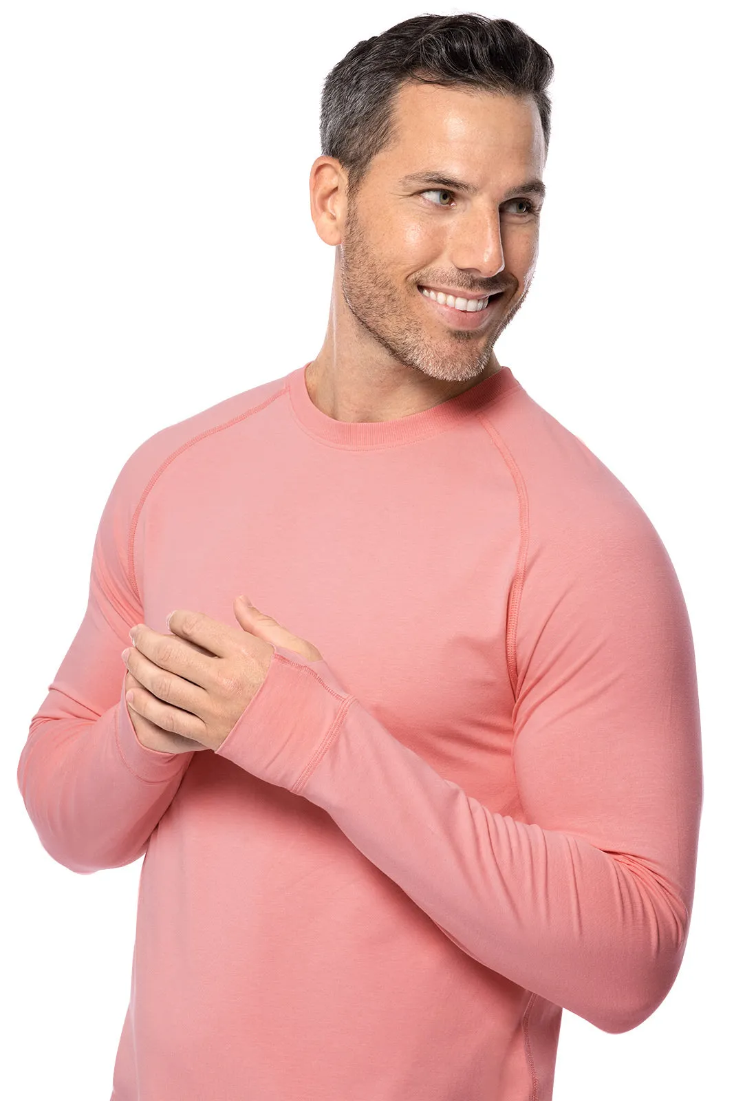 Men's LumaLeo Long Sleeve T-Shirt  |  Peachy Pink