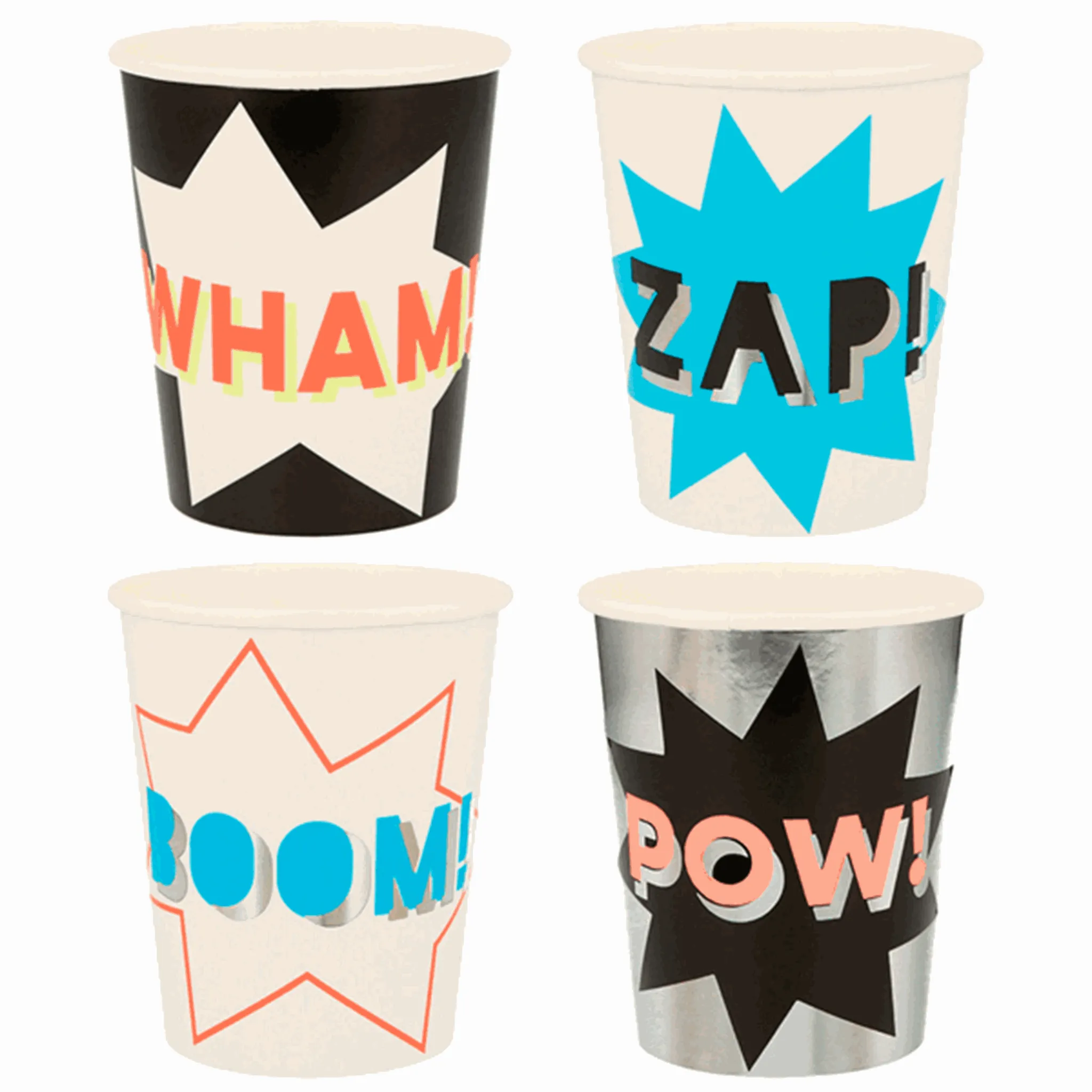 Meri Meri Superheroes Cups 8 stk