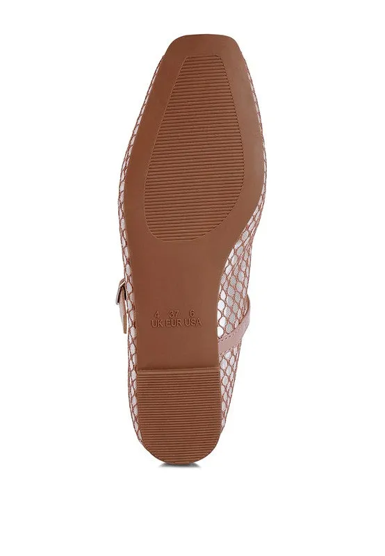 Mesh Ballet Flats