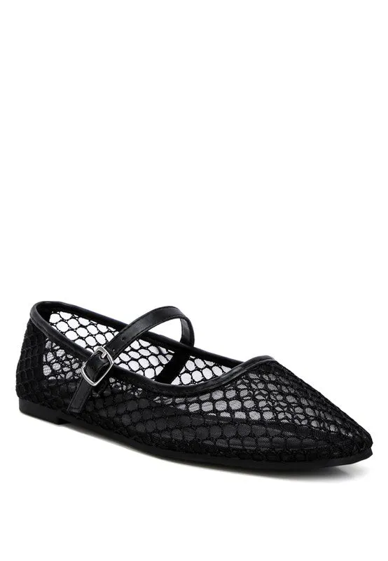 Mesh Ballet Flats