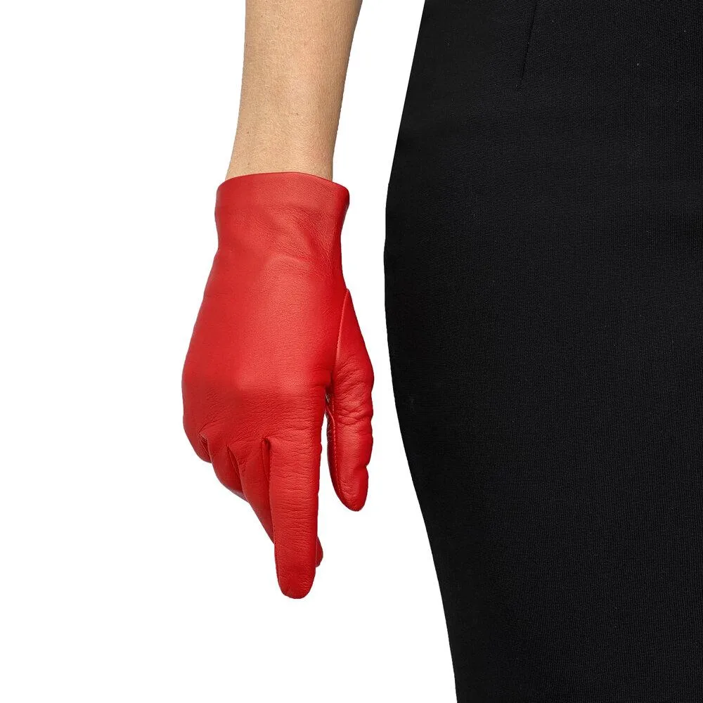 Nina - Women's Unlined Leather Gloves