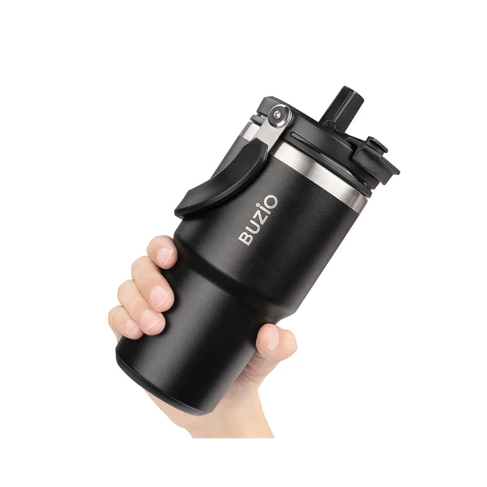 Pop Series Tumbler with 2-in-1 Straw Lid | Black | 20oz