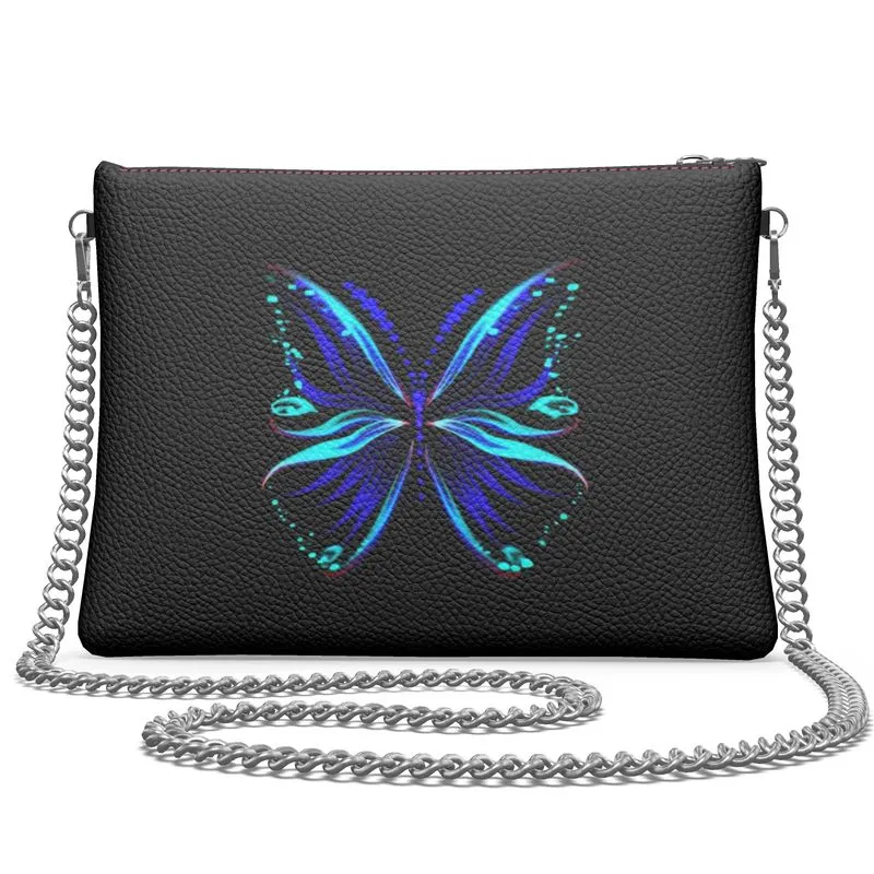 "Flutter" Custom Crossbody Bag With Chain