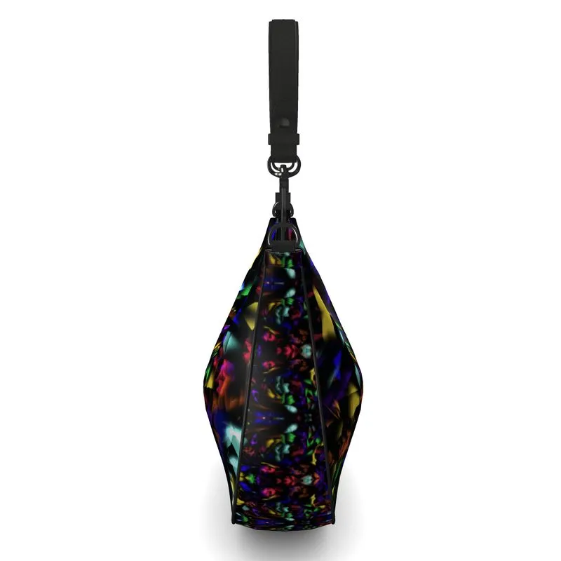 "Virgin Rainbow Opal" Custom Curve Hobo Bag