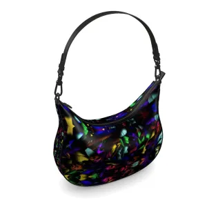 "Virgin Rainbow Opal" Custom Curve Hobo Bag