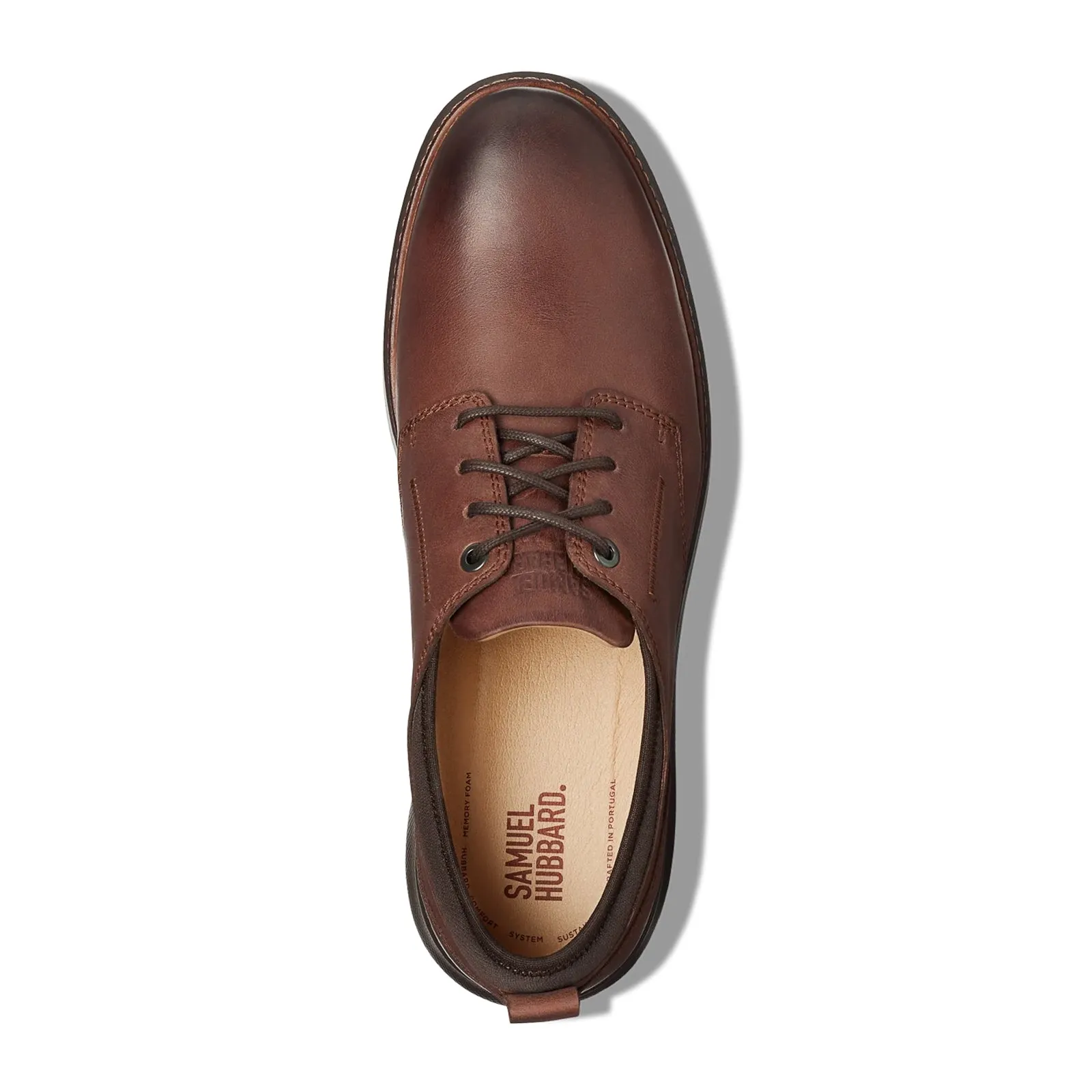 Samuel Hubbard Rafael Lace Up (Men) - Chestnut