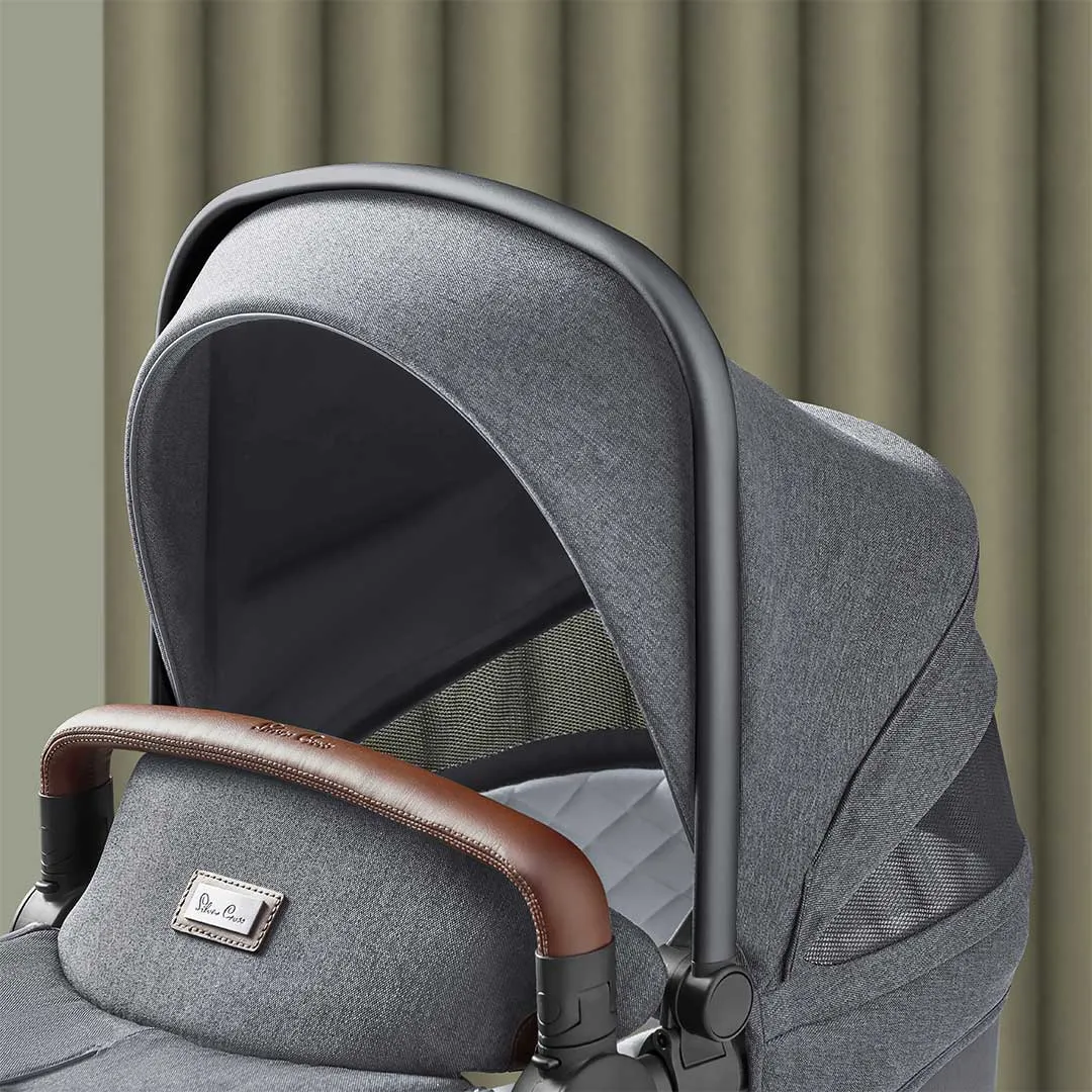 Silver Cross Wave 3 Twin Pushchair - Lunar