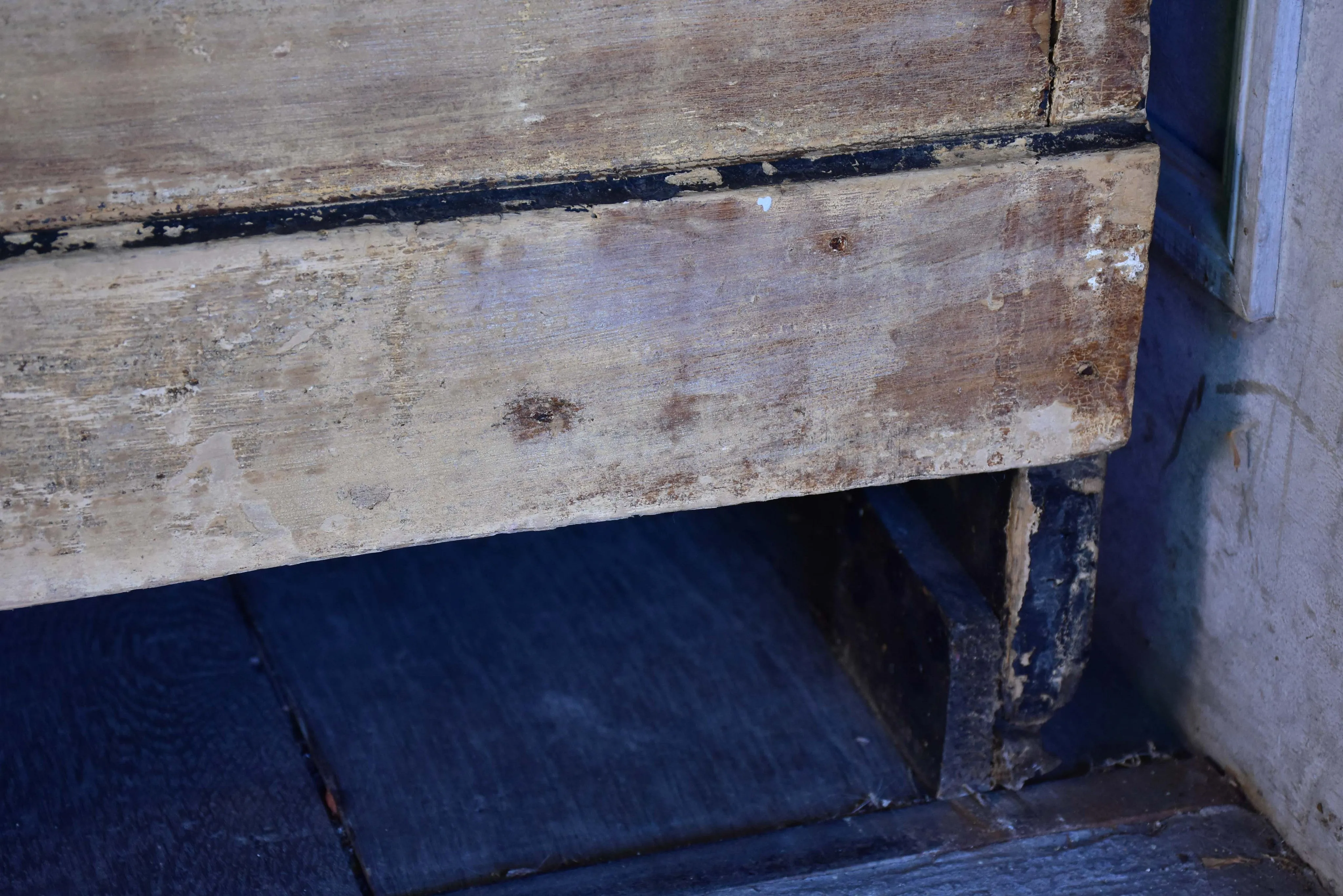 Small rustic French directoire armoire