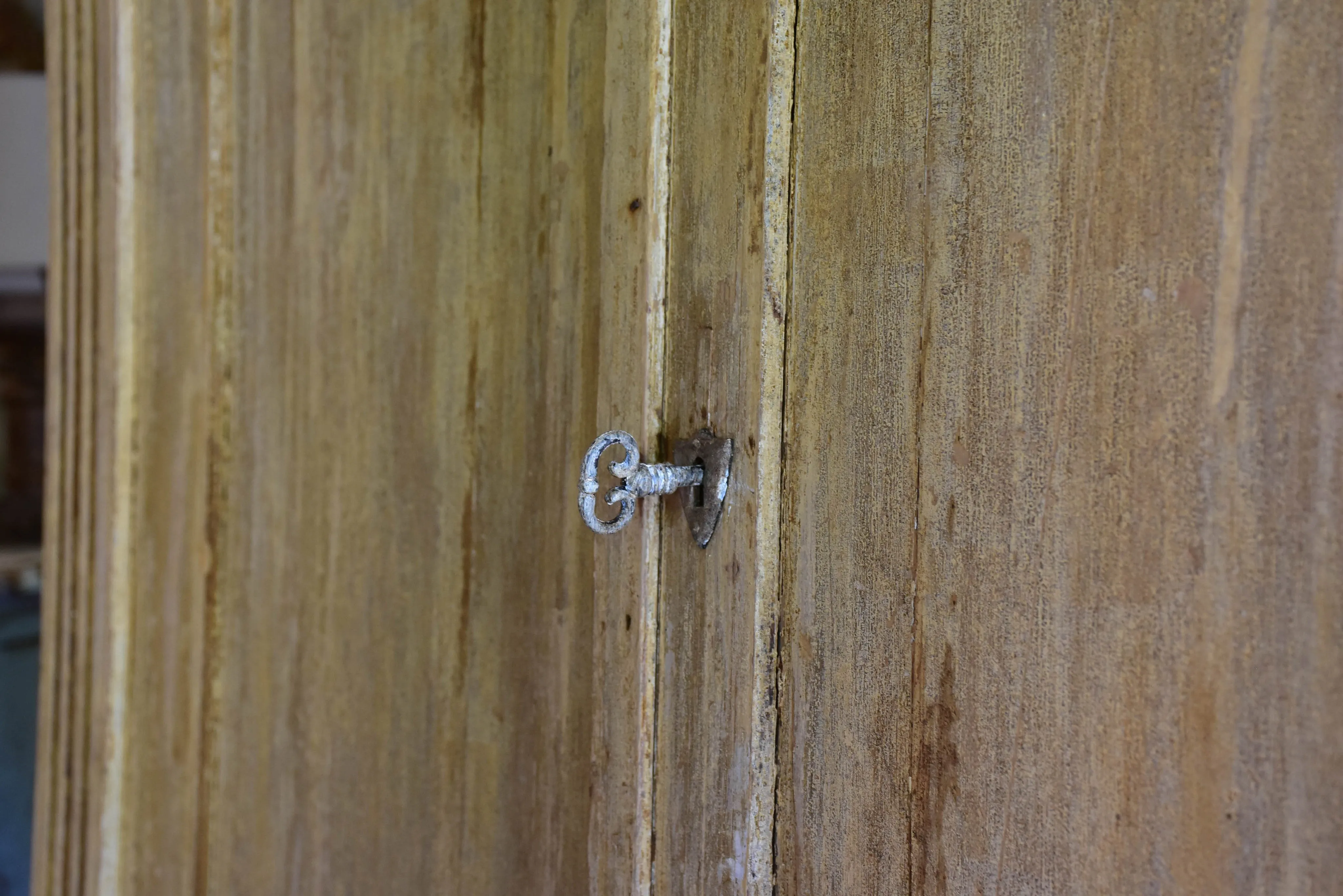 Small rustic French directoire armoire