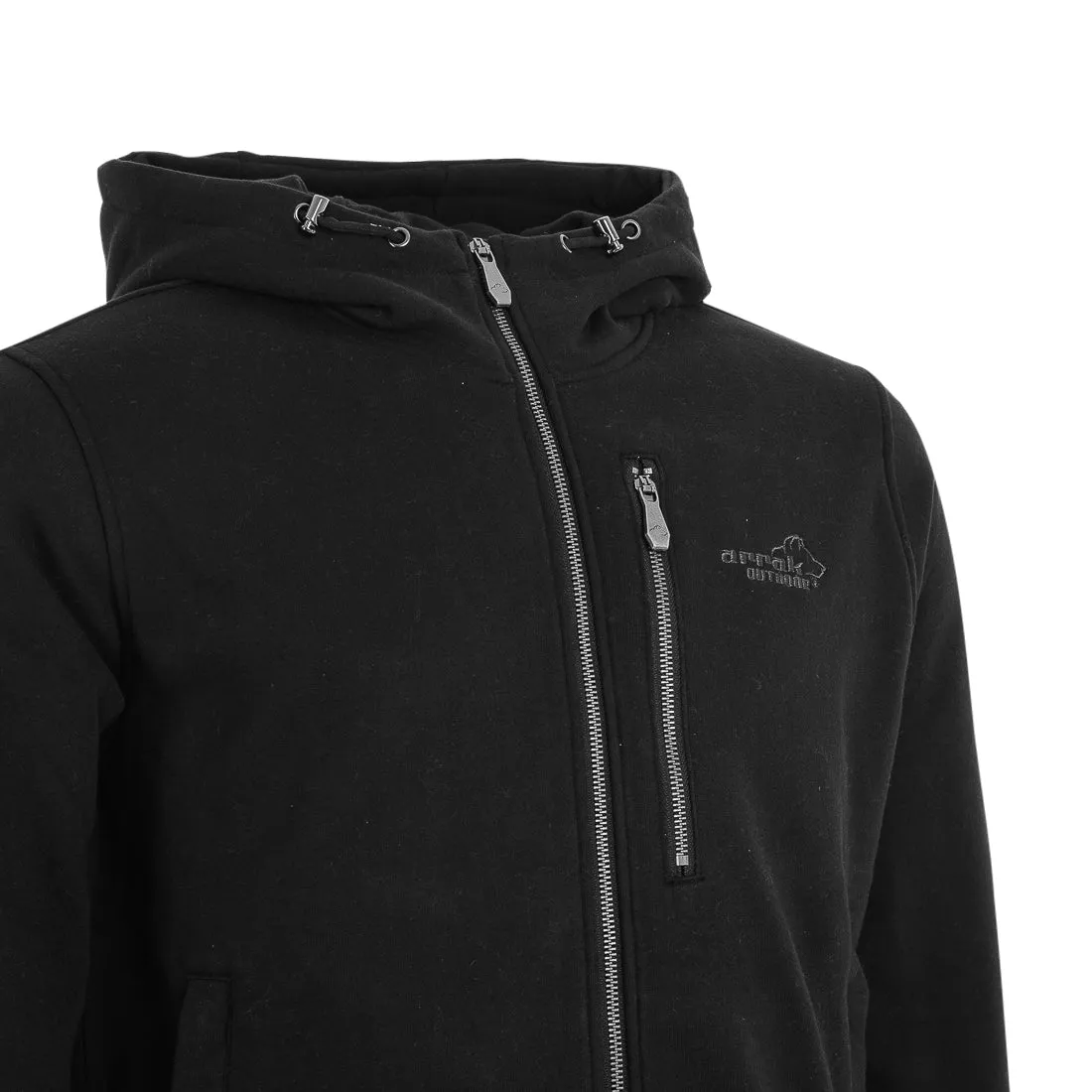 Sporty Hoodie Men (Black)