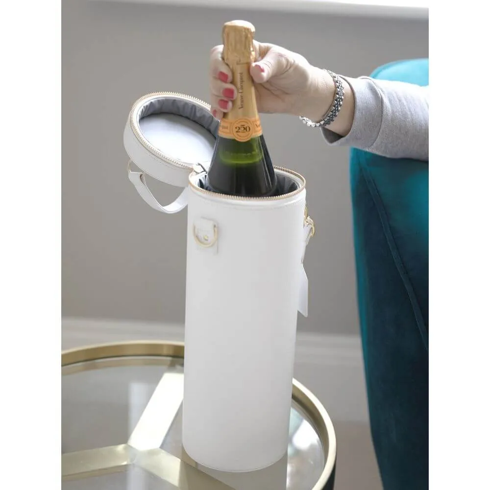 Stackers Champagne Bag White