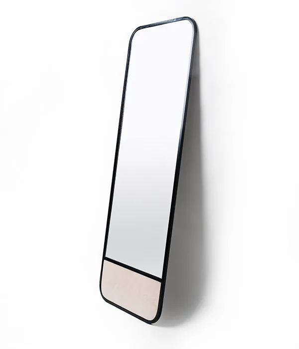 Stand Tall Rounded Rect Mirror - Thick Frame