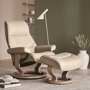 Stressless View Classic Chair With Footstool