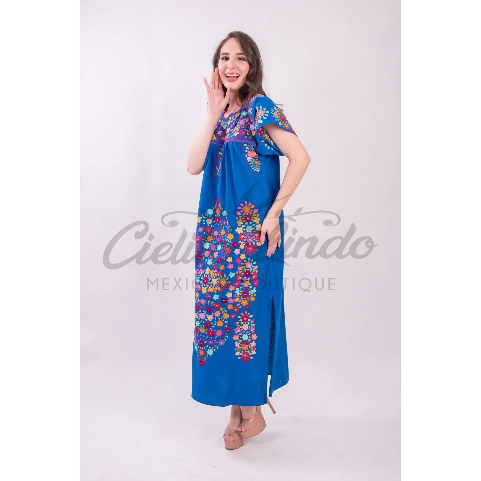 Stunning Maxi Dress Paraiso Navy