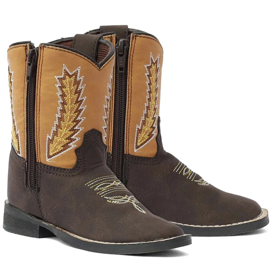 TuffRider Toddler Biscayne Square Toe Western Boot