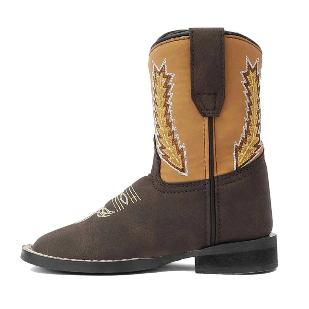 TuffRider Toddler Biscayne Square Toe Western Boot