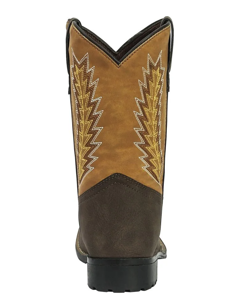 TuffRider Youth Biscayne Square Toe Western Boot