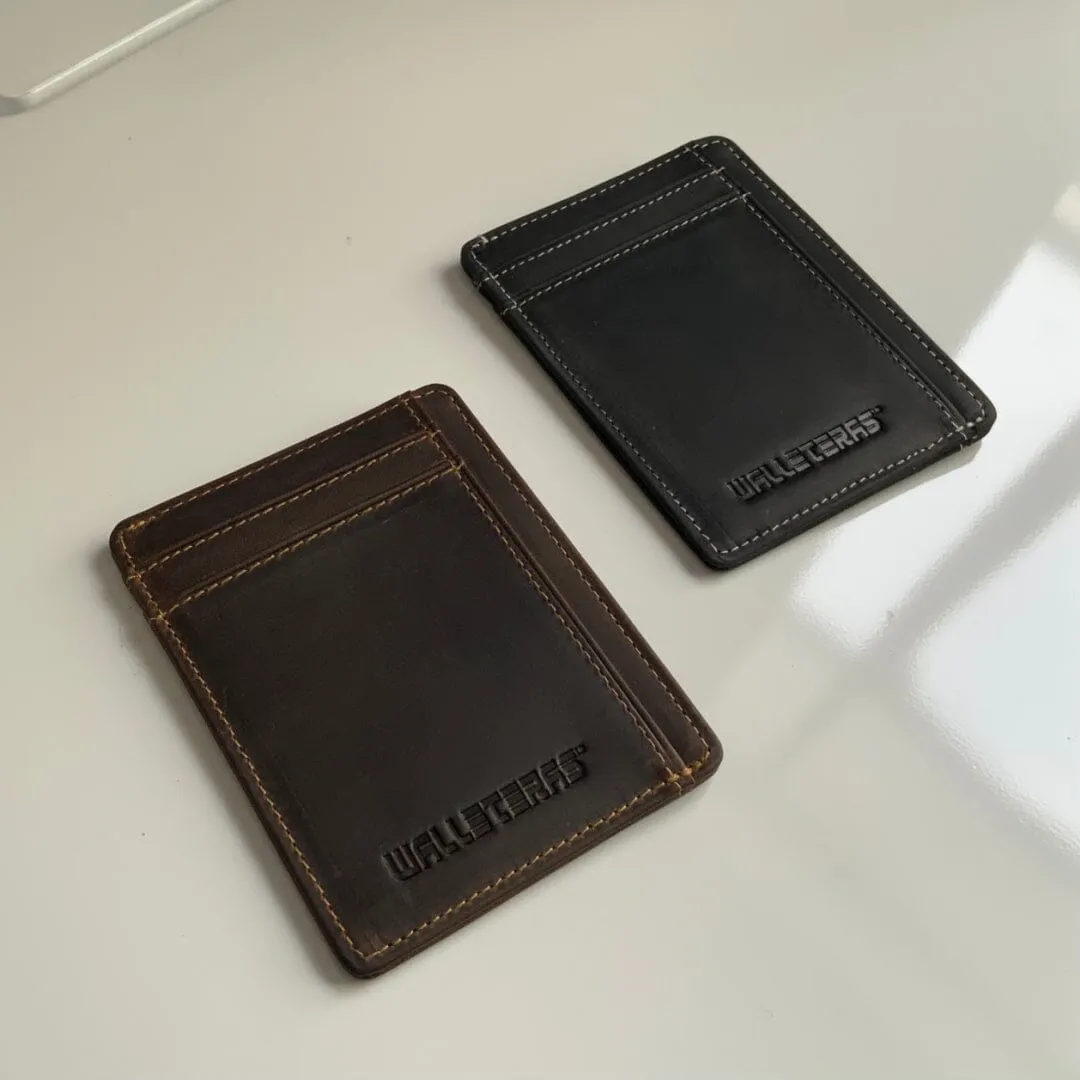 WALLETERAS® Leather Card Holders - Heritage Legacy Slim