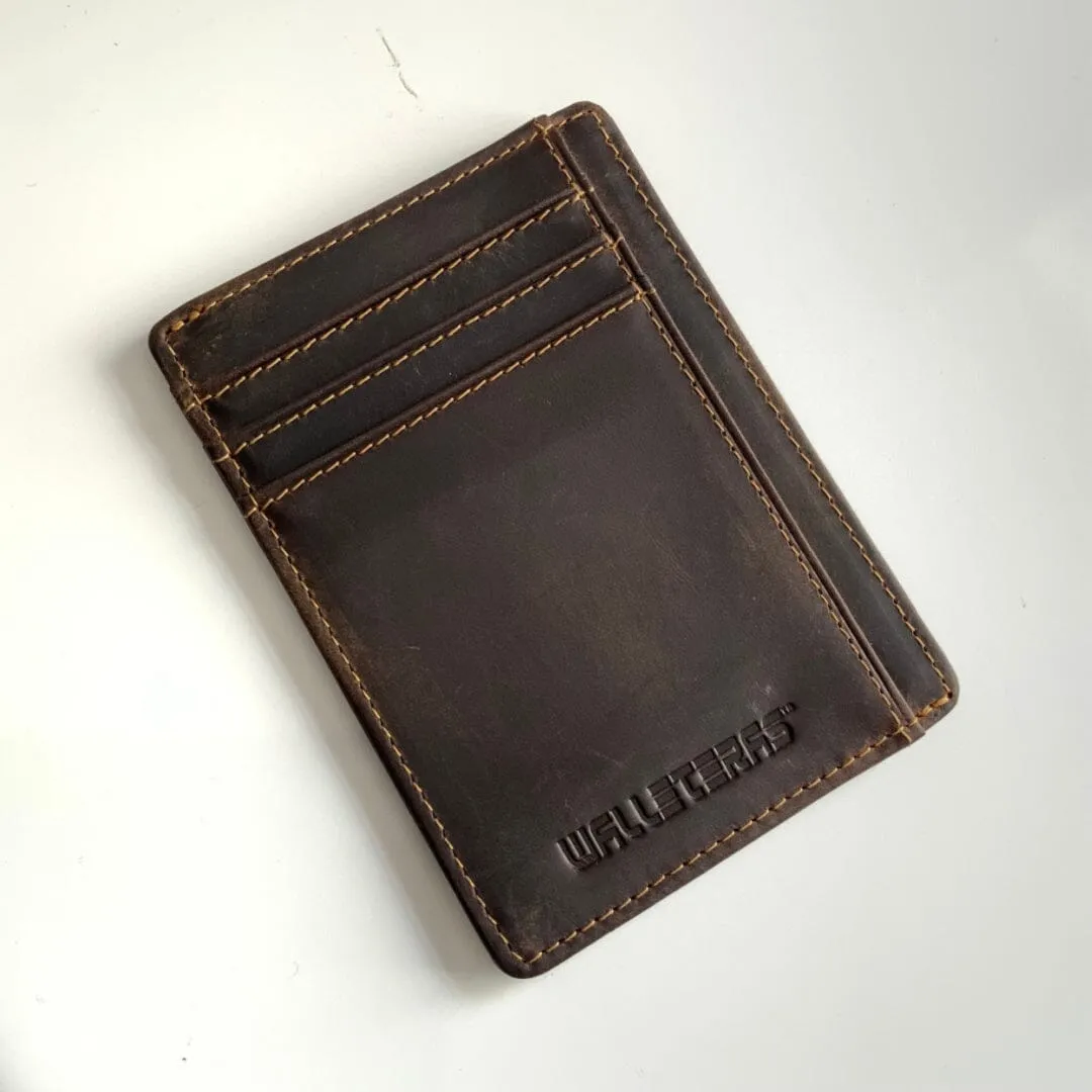 WALLETERAS® Leather Card Holders - Heritage Legacy Slim