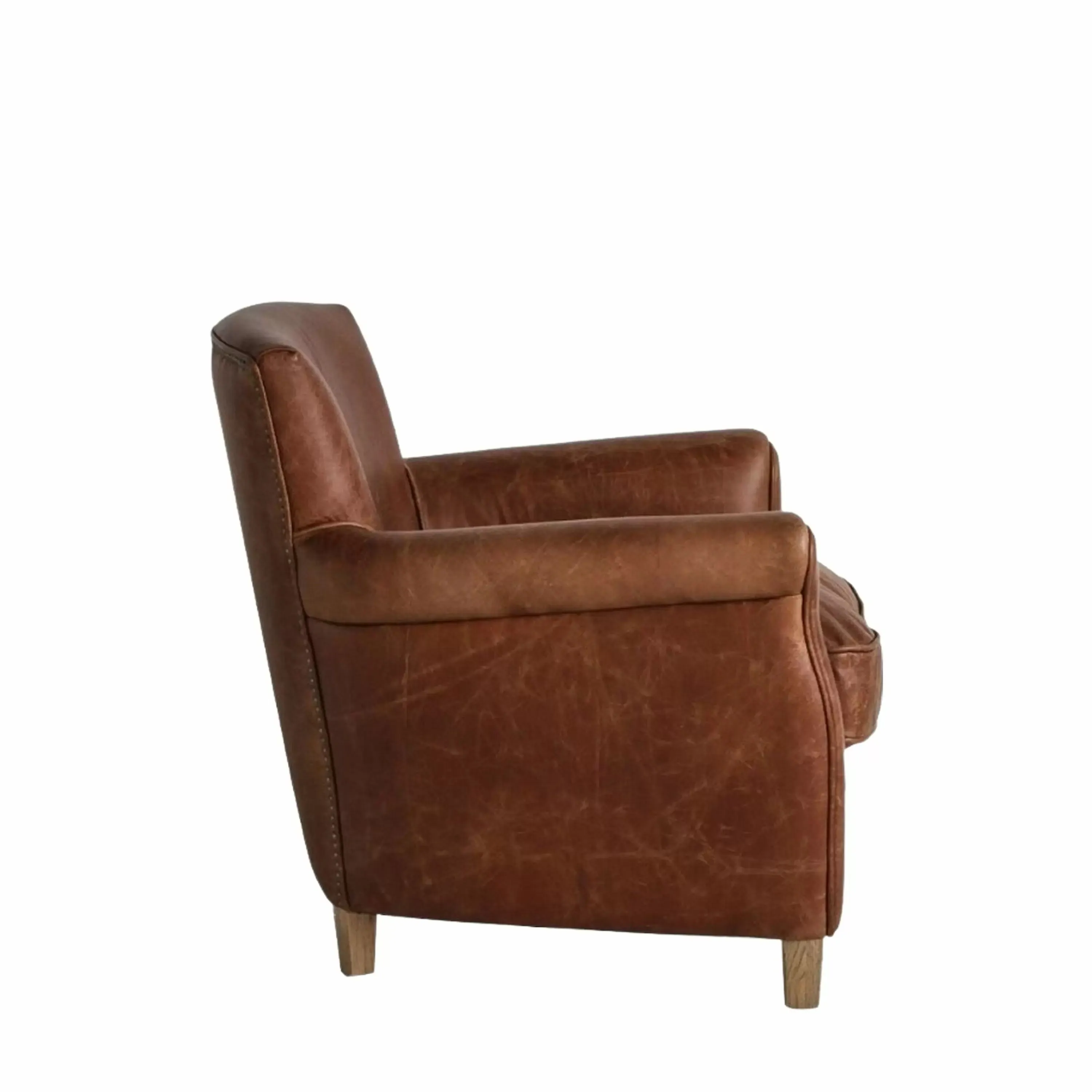 Winston Chair – Vintage Brown Leather