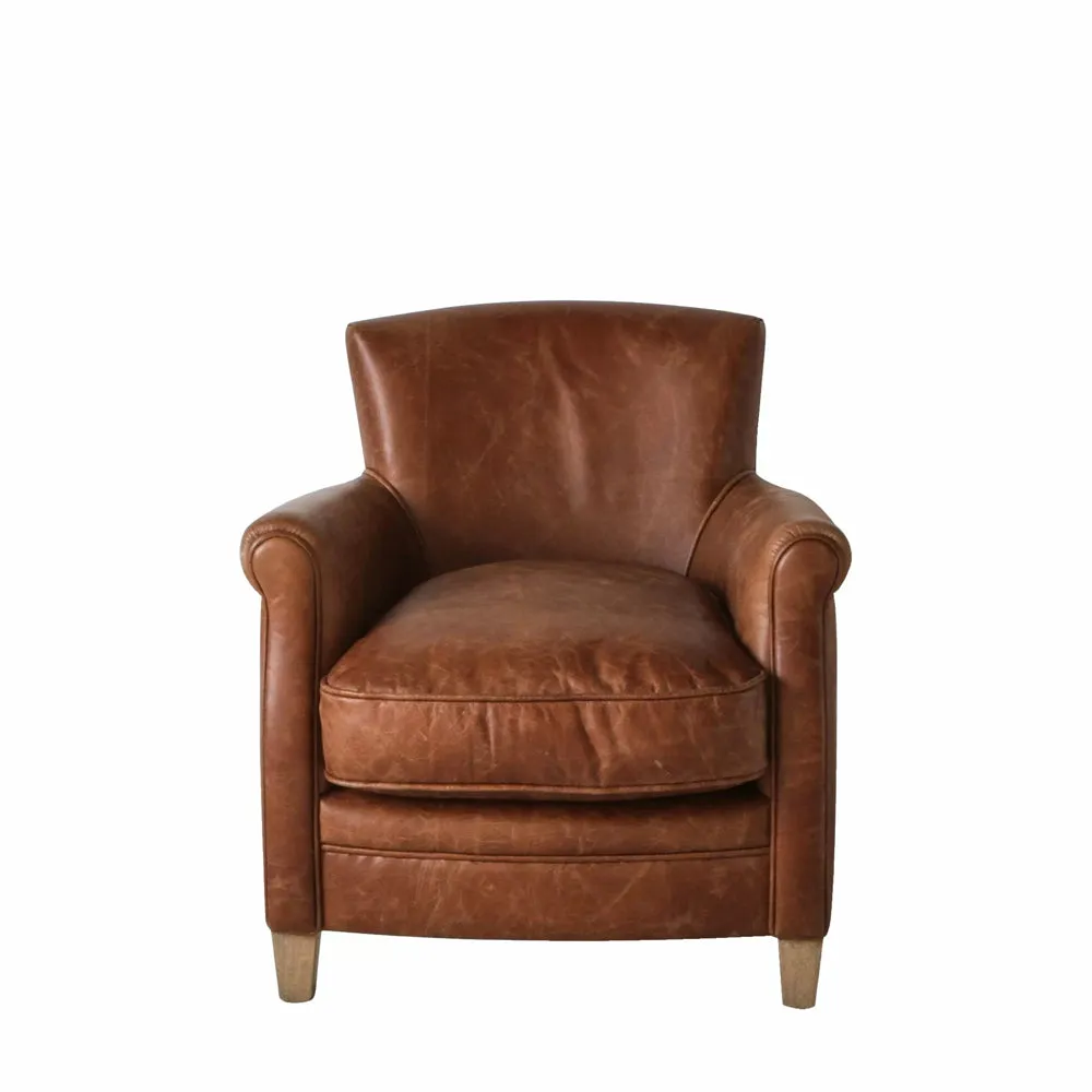 Winston Chair – Vintage Brown Leather