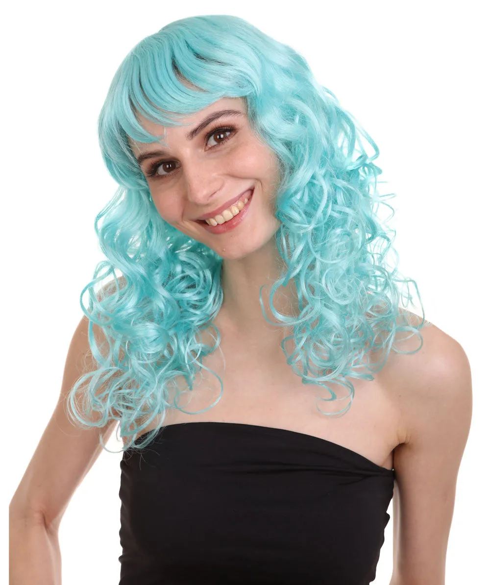 Women's Bella Wig Collections | Long Curly Glamour Party Event Cosplay Halloween Wig | Premium Breathable Capless Cap