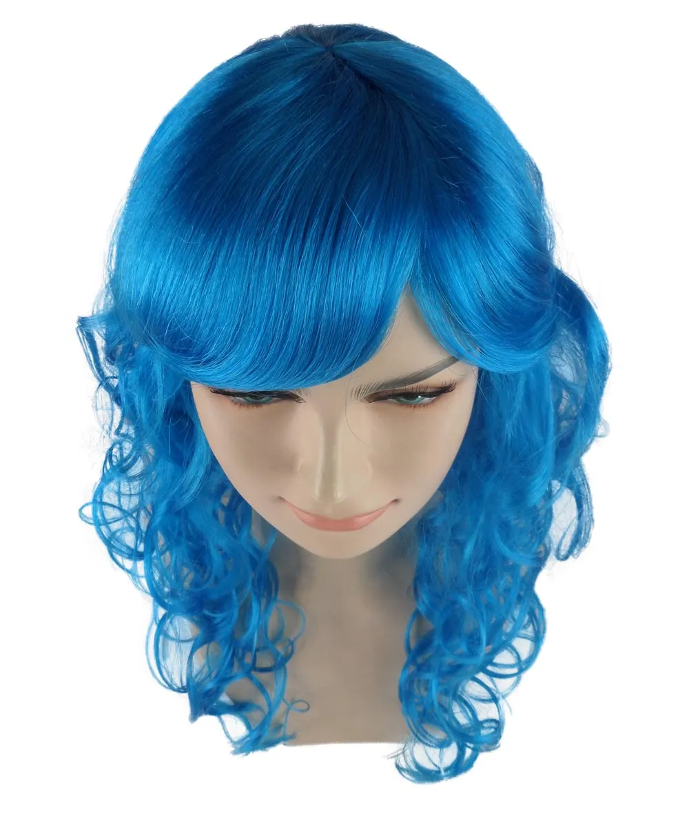 Women's Bella Wig Collections | Long Curly Glamour Party Event Cosplay Halloween Wig | Premium Breathable Capless Cap