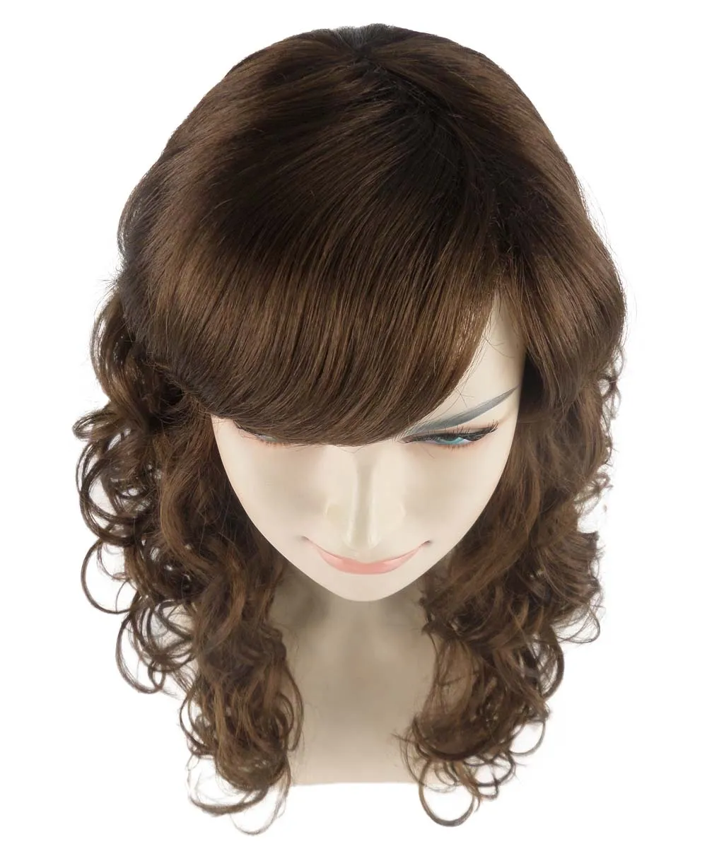 Women's Bella Wig Collections | Long Curly Glamour Party Event Cosplay Halloween Wig | Premium Breathable Capless Cap