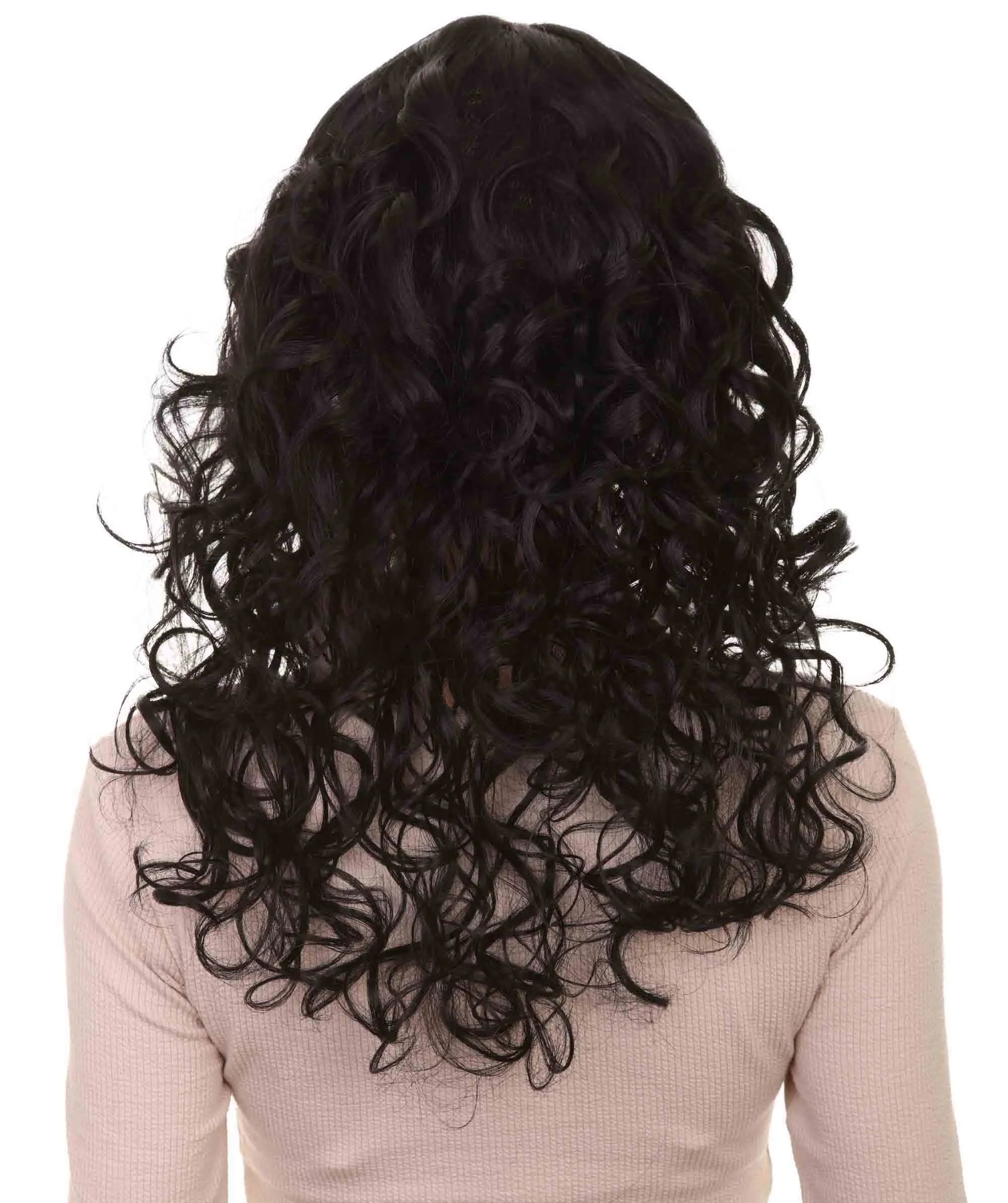 Women's Bella Wig Collections | Long Curly Glamour Party Event Cosplay Halloween Wig | Premium Breathable Capless Cap