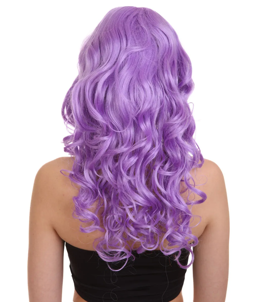 Women's Bella Wig Collections | Long Curly Glamour Party Event Cosplay Halloween Wig | Premium Breathable Capless Cap