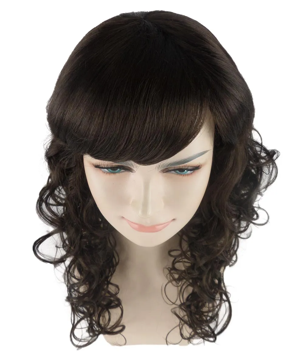 Women's Bella Wig Collections | Long Curly Glamour Party Event Cosplay Halloween Wig | Premium Breathable Capless Cap