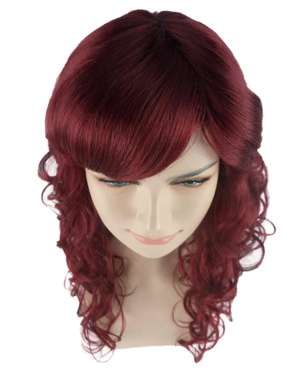 Women's Bella Wig Collections | Long Curly Glamour Party Event Cosplay Halloween Wig | Premium Breathable Capless Cap