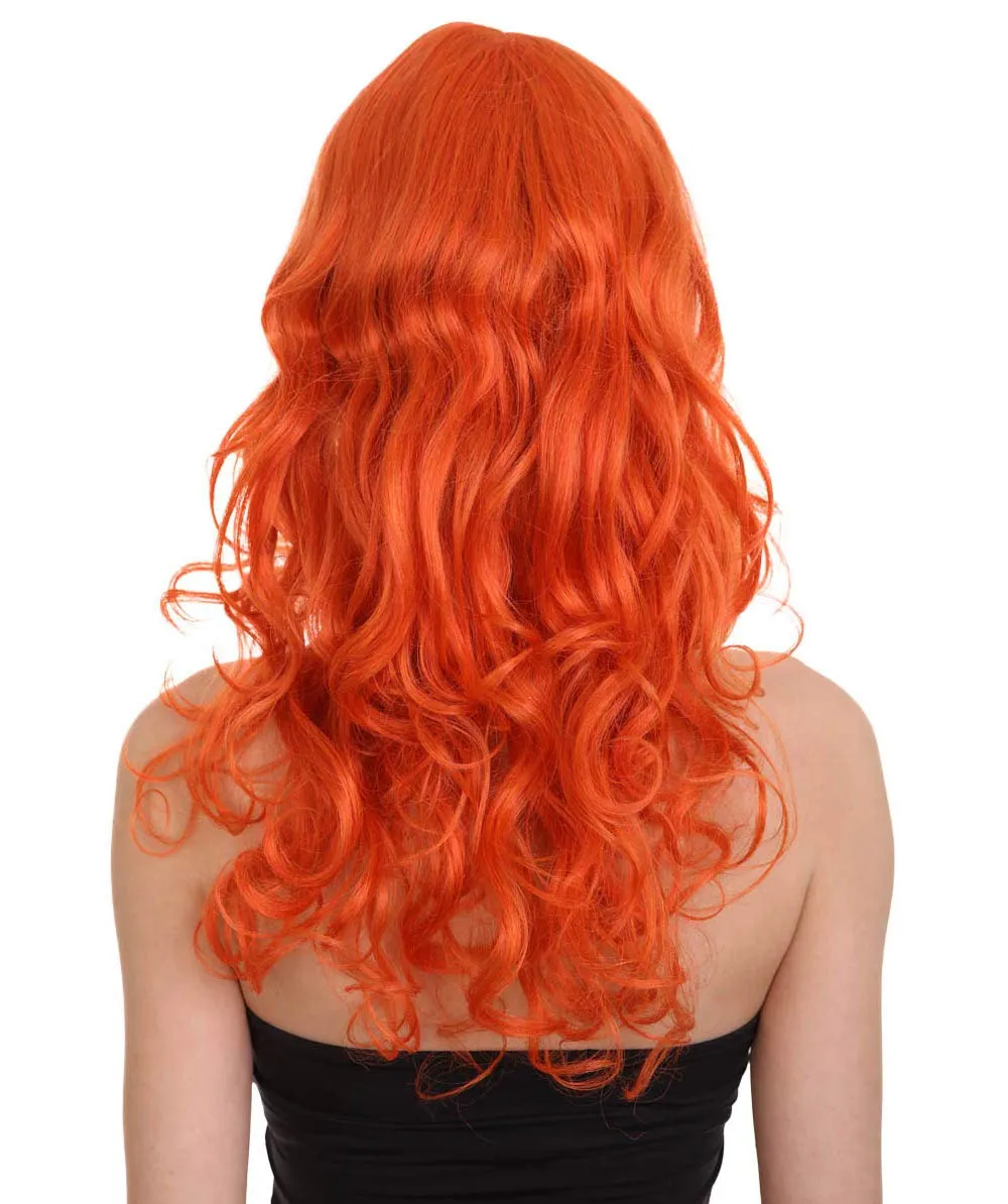 Women's Bella Wig Collections | Long Curly Glamour Party Event Cosplay Halloween Wig | Premium Breathable Capless Cap