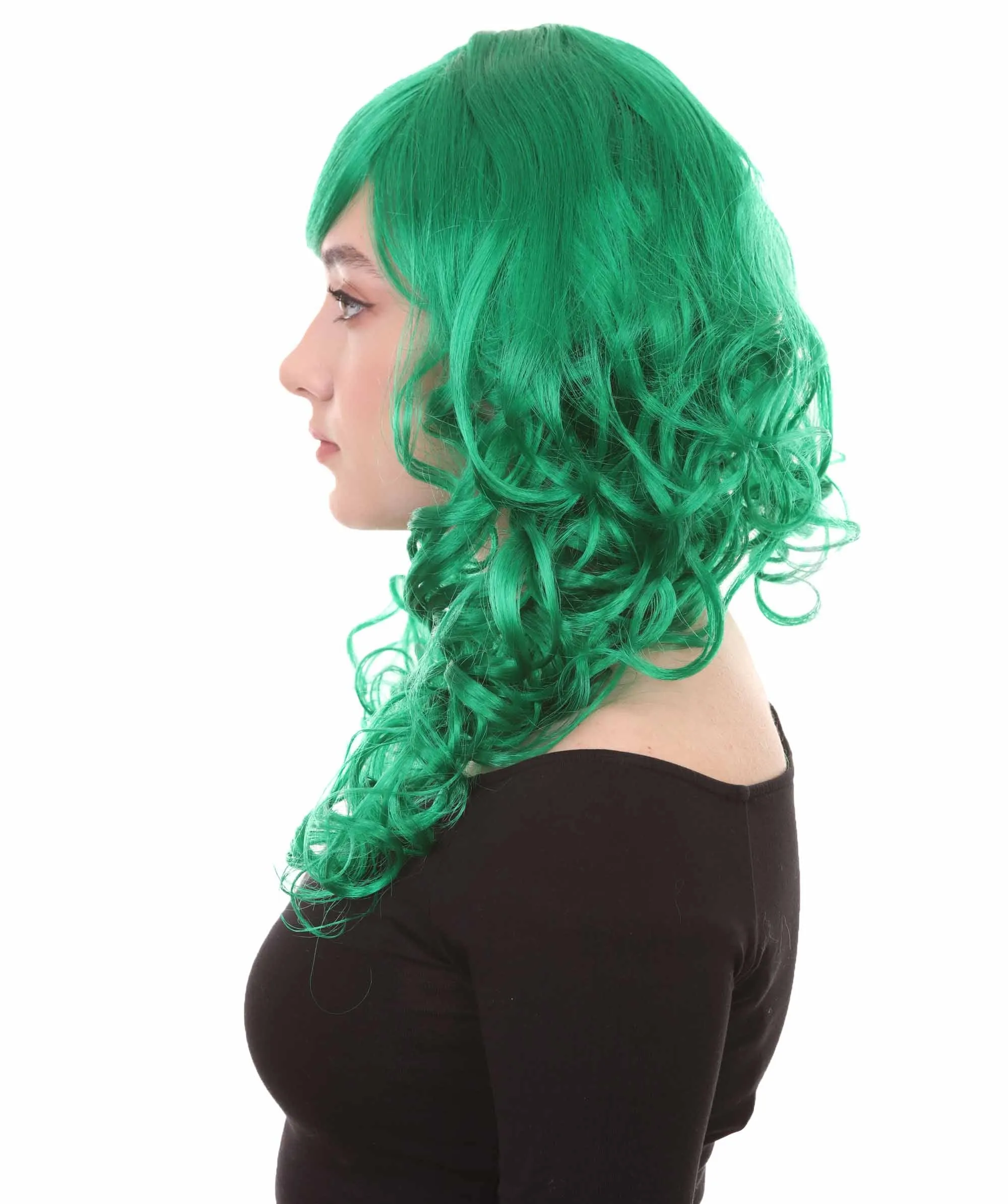 Women's Bella Wig Collections | Long Curly Glamour Party Event Cosplay Halloween Wig | Premium Breathable Capless Cap