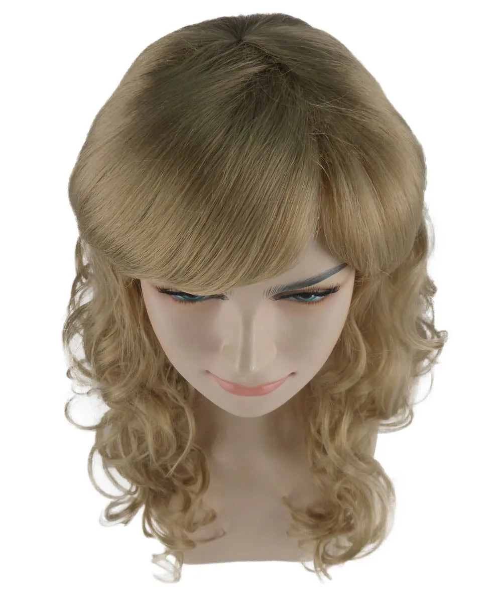 Women's Bella Wig Collections | Long Curly Glamour Party Event Cosplay Halloween Wig | Premium Breathable Capless Cap