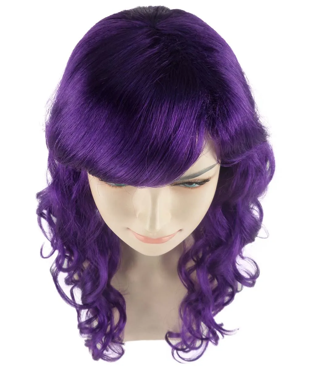 Women's Bella Wig Collections | Long Curly Glamour Party Event Cosplay Halloween Wig | Premium Breathable Capless Cap