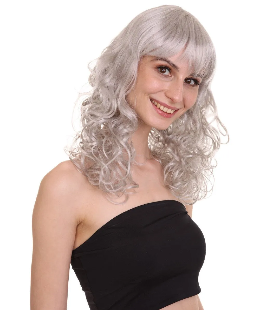 Women's Bella Wig Collections | Long Curly Glamour Party Event Cosplay Halloween Wig | Premium Breathable Capless Cap