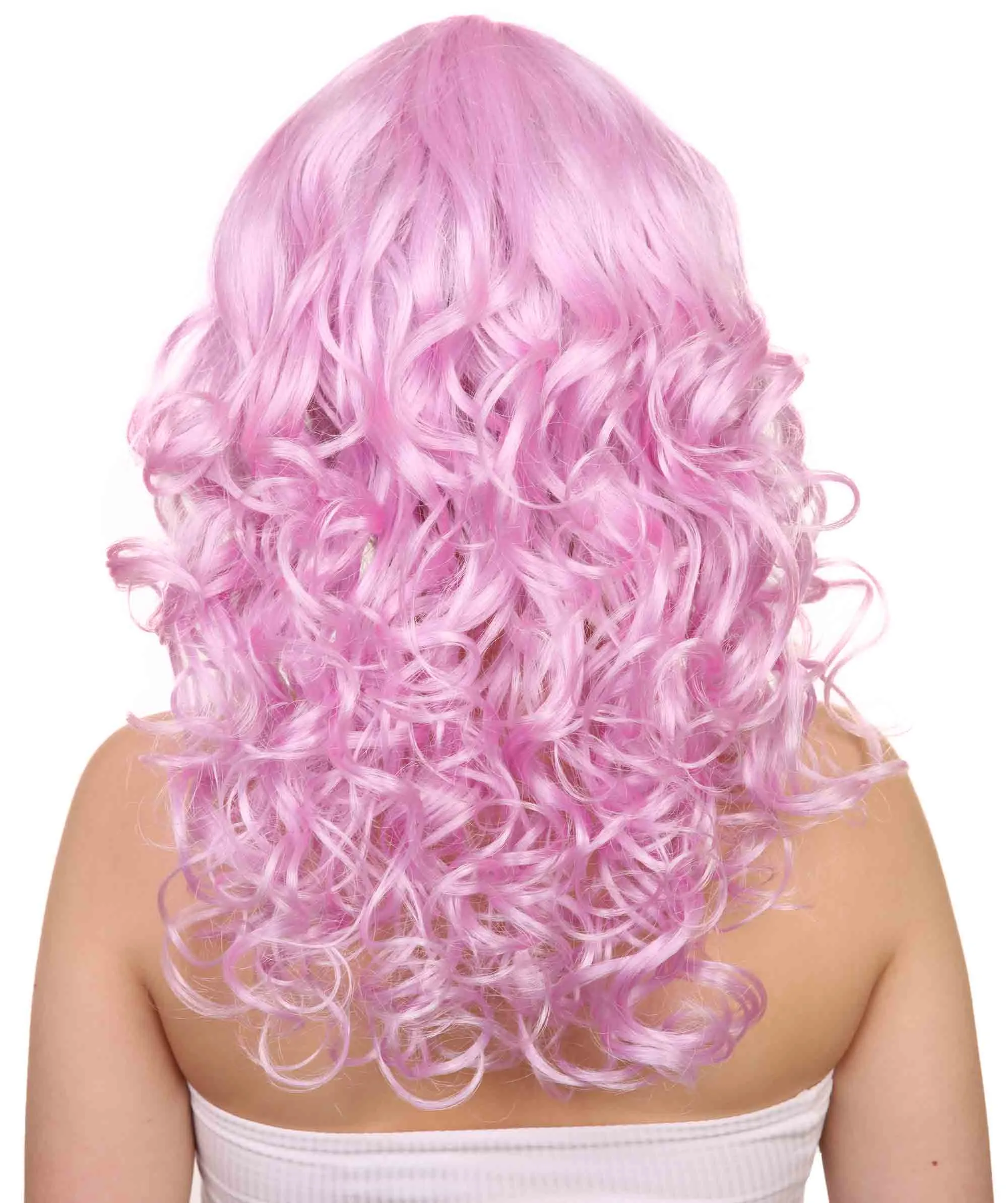 Women's Bella Wig Collections | Long Curly Glamour Party Event Cosplay Halloween Wig | Premium Breathable Capless Cap