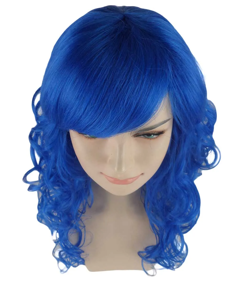 Women's Bella Wig Collections | Long Curly Glamour Party Event Cosplay Halloween Wig | Premium Breathable Capless Cap